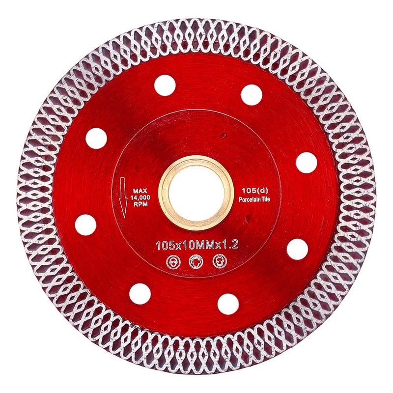 Casaverde 4 inch Diamond Porcelain Saw Blade for Cutting Porcelain Tilesâ€¦â€¦ - Image 1